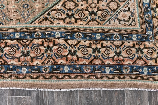 9'8'' x 13'2'' Unique Handmade Vintage Rug - 242582 - 9
