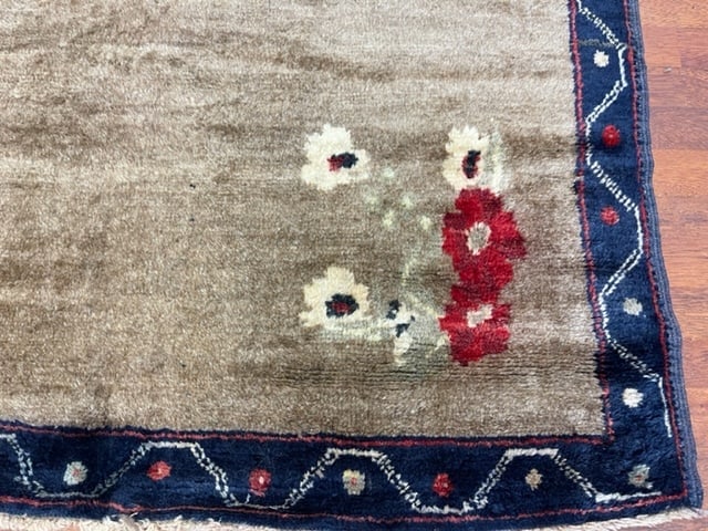 Antique Tirkish Camel hair rug- 1121 - 3