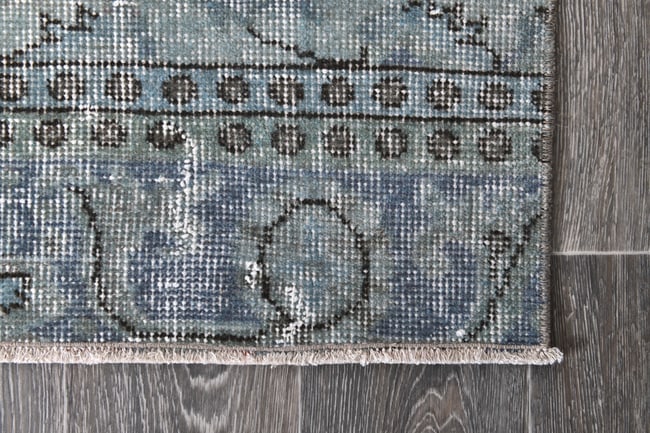 1'7'' x 4'9'' Handmade Vintage Wool Rug - 243488 - 10