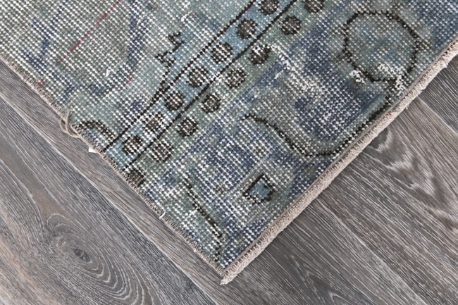 1'7'' x 4'9'' Handmade Vintage Wool Rug - 243488 - 7