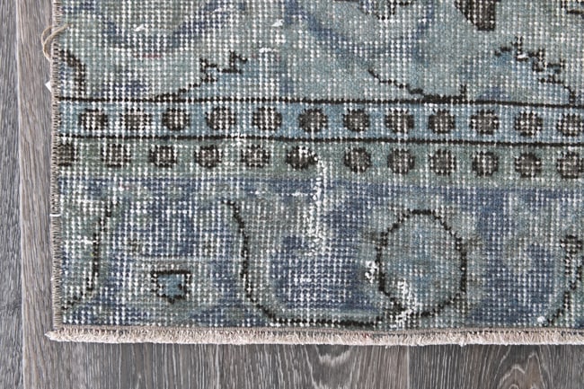 1'7'' x 4'9'' Handmade Vintage Wool Rug - 243488 - 8