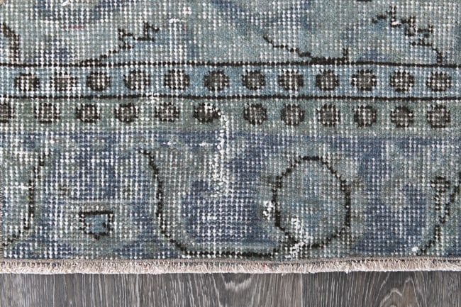 1'7'' x 4'9'' Handmade Vintage Wool Rug - 243488 - 9