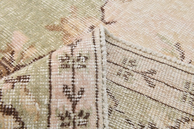 6'1'' x 9'8'' Handmade Vintage Wool Rug - 21790 - 14
