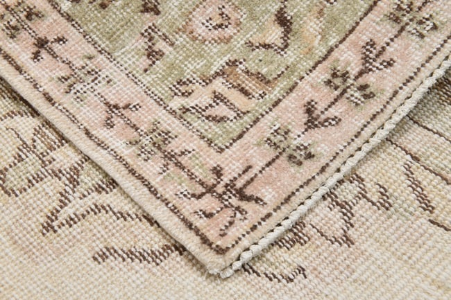 6'1'' x 9'8'' Handmade Vintage Wool Rug - 21790 - 16