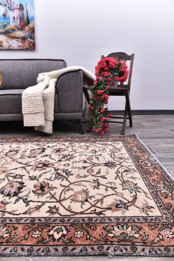 3'10'' x 6'8'' Turkish Vintage Runner Rug - 244800 - 12