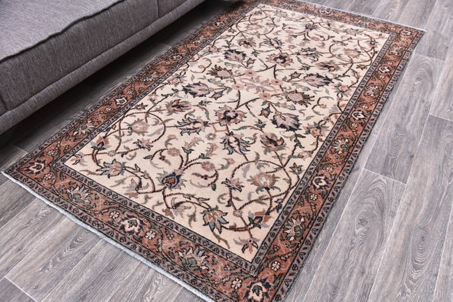3'10'' x 6'8'' Turkish Vintage Runner Rug - 244800 - 2