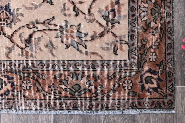 3'10'' x 6'8'' Turkish Vintage Runner Rug - 244800 - 9