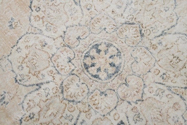 8'2'' x 11'11'' Handmade Vintage Wool Rug - 20674 - 2