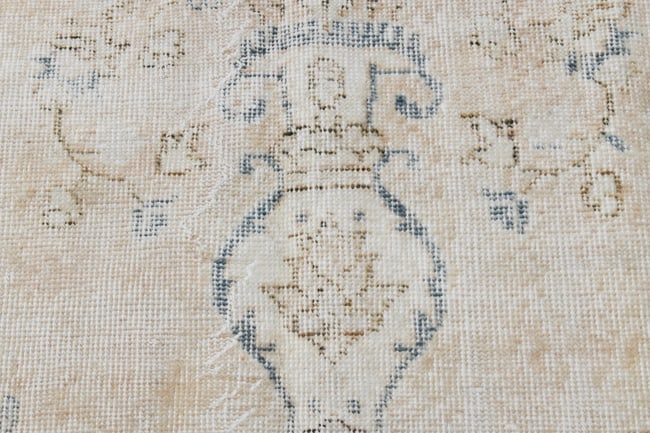 8'2'' x 11'11'' Handmade Vintage Wool Rug - 20674 - 4