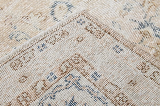 8'2'' x 11'11'' Handmade Vintage Wool Rug - 20674 - 9