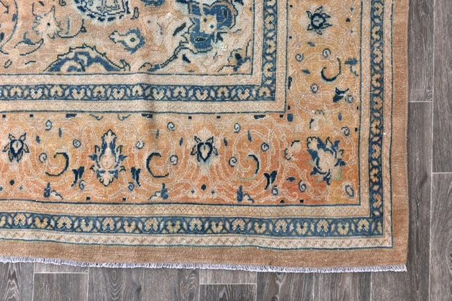 9'8'' x 13'8'' Unique Handmade Vintage Rug - 242586 - 10