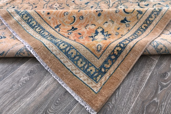 9'8'' x 13'8'' Unique Handmade Vintage Rug - 242586 - 12