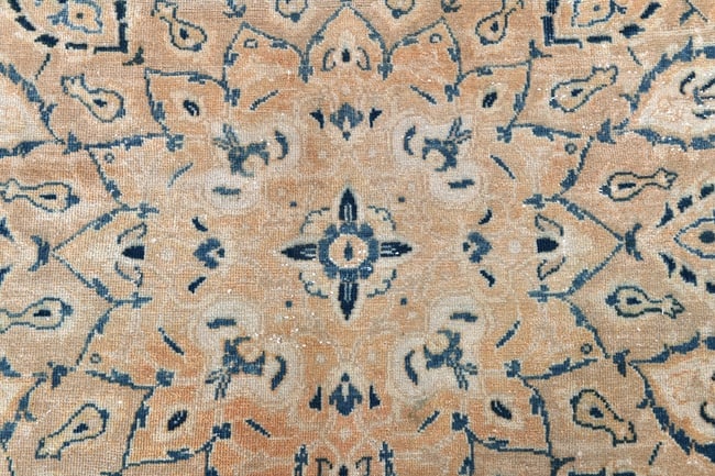 9'8'' x 13'8'' Unique Handmade Vintage Rug - 242586 - 5