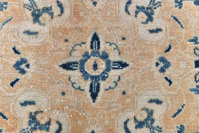 9'8'' x 13'8'' Unique Handmade Vintage Rug - 242586 - 6