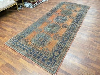 Antique Turkish Ushak Rug-2472 - 5