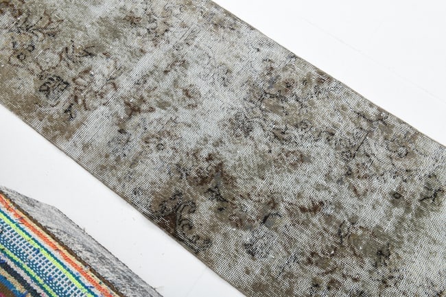 2'3'' x 9'8'' Handmade Vintage Wool Rug - 6998 - 11