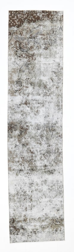 2'3'' x 9'8'' Handmade Vintage Wool Rug - 6998: Title: 2'3'' x 9'8'' Handmade Vintage Wool Rug - 6998 Description:2'3'' x 9'8'' Handmade Vintage Wool Rug - 6998 Origin:Turkiye Date/Period:1960-90 Materials:Wool,Cotton Dimension:2'3''x9'8'' ft, 70x2