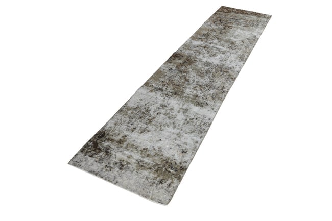 2'3'' x 9'8'' Handmade Vintage Wool Rug - 6998 - 4