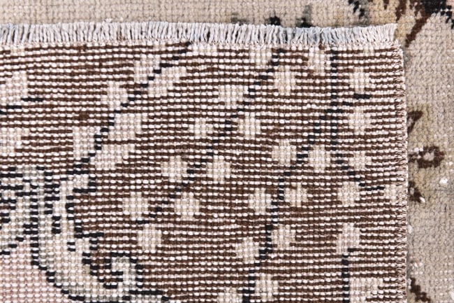 3'8'' x 6'9'' Handmade Vintage Wool Rug - 244799 - 10