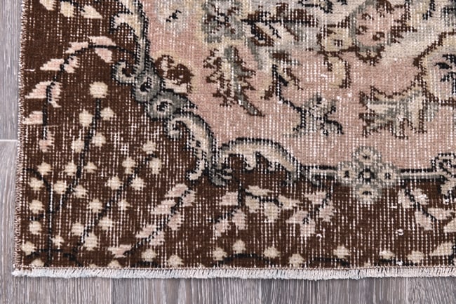 3'8'' x 6'9'' Handmade Vintage Wool Rug - 244799 - 7