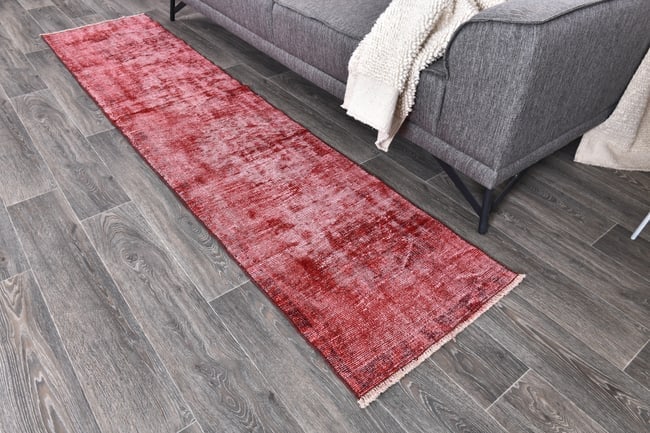 1'11'' x 8'8'' Turkish Vintage Runner Rug - 243453 - 2