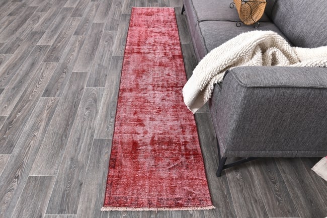 1'11'' x 8'8'' Turkish Vintage Runner Rug - 243453 - 3