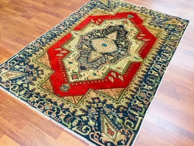 Antique Turkish rug-4013 - 5