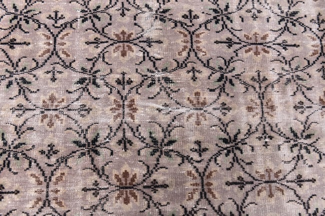4'4'' x 7'7'' Turkish Vintage Runner Rug - 244803 - 5