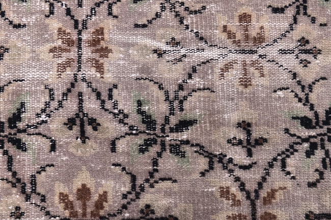 4'4'' x 7'7'' Turkish Vintage Runner Rug - 244803 - 6