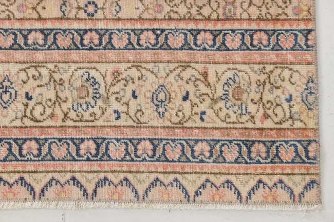 2'9'' x 9'3'' Handmade Vintage Wool Rug - 20035 - 12
