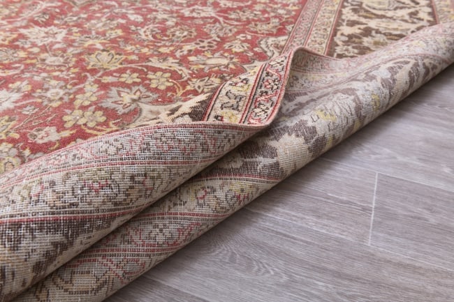 9'4'' x 12'9'' Turkish Vintage Runner Rug - 20864 - 12