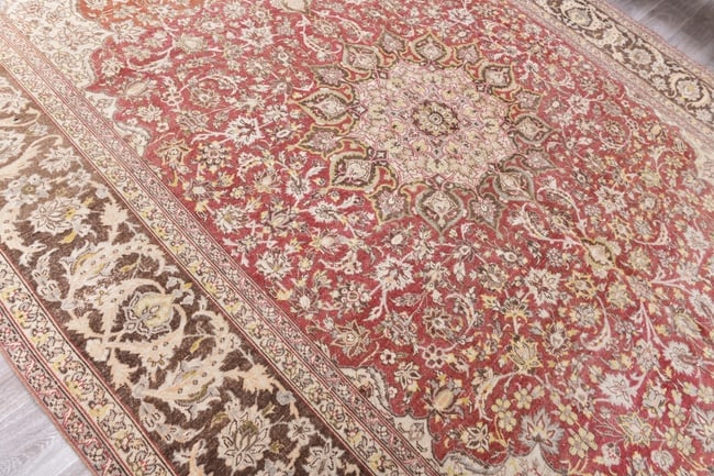 9'4'' x 12'9'' Turkish Vintage Runner Rug - 20864 - 4