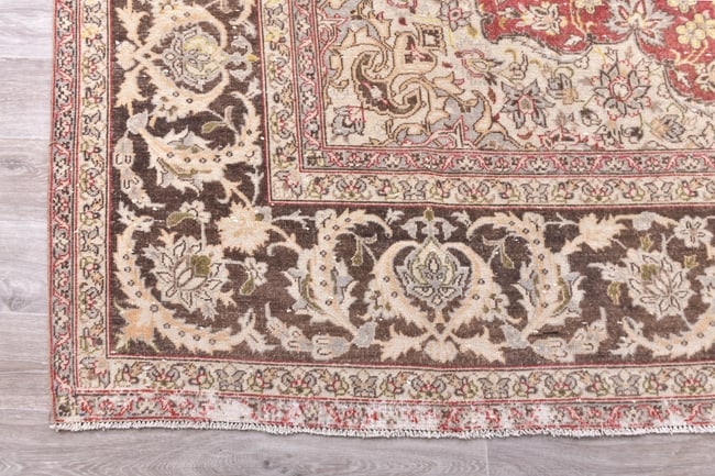 9'4'' x 12'9'' Turkish Vintage Runner Rug - 20864 - 7