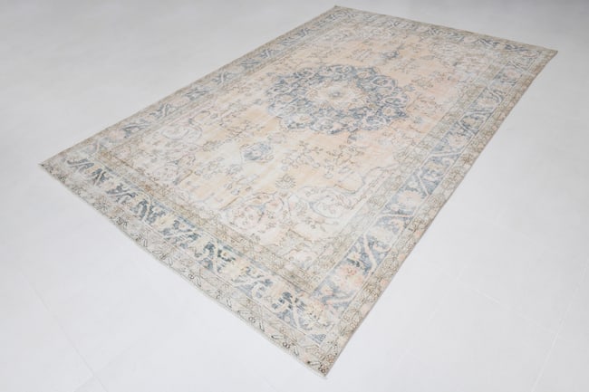 7'0'' x 10'9'' Turkish Vintage Runner Rug - 20788 - 19