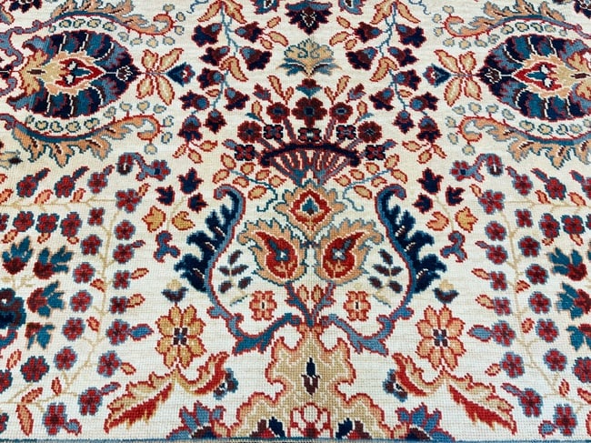 Antique Turkish Ushak Rug-4838 - 5