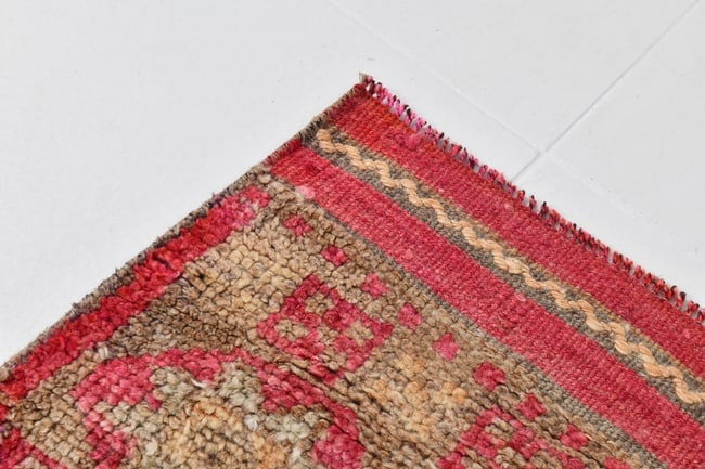 3'0'' x 9'4'' Handmade Vintage Wool Rug - 20622 - 10