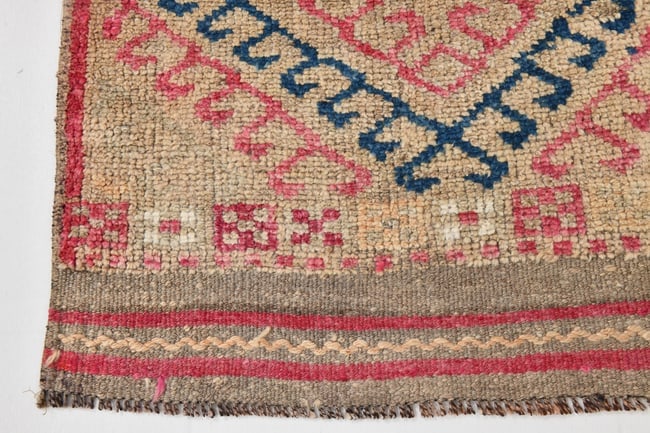 3'0'' x 9'4'' Handmade Vintage Wool Rug - 20622 - 11