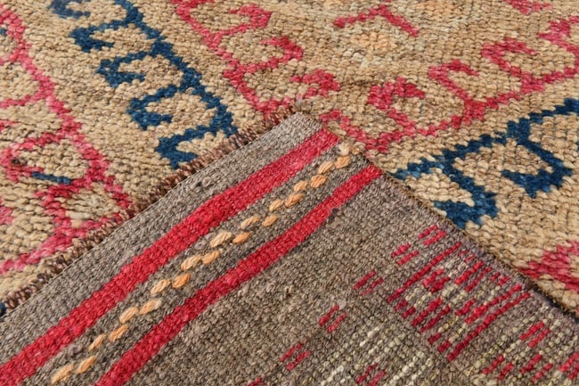 3'0'' x 9'4'' Handmade Vintage Wool Rug - 20622 - 13