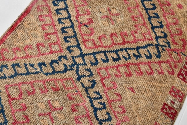 3'0'' x 9'4'' Handmade Vintage Wool Rug - 20622 - 6