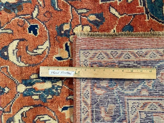 Stunning Vintage Sarouk Runner 3.6x11 - 9