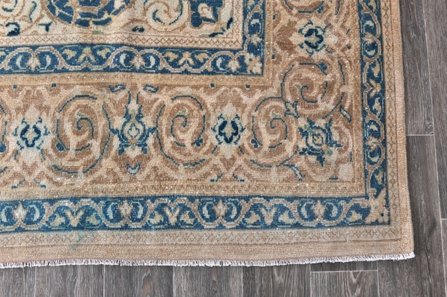 9'11'' x 13'0'' Unique Handmade Vintage Rug - 242590 - 10