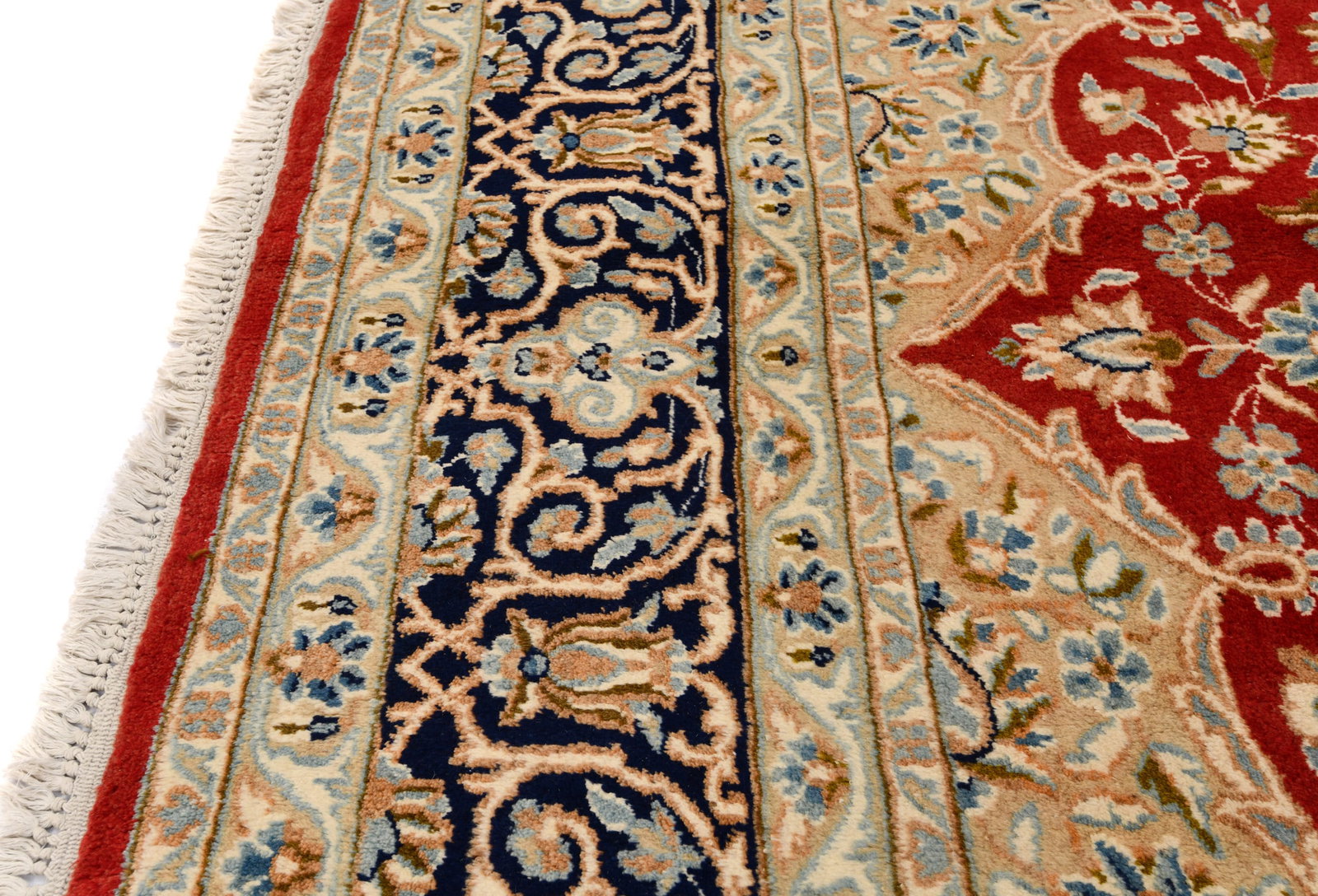 Vintage Traditional Floral 9X12 Kerman Persian Rug - 11