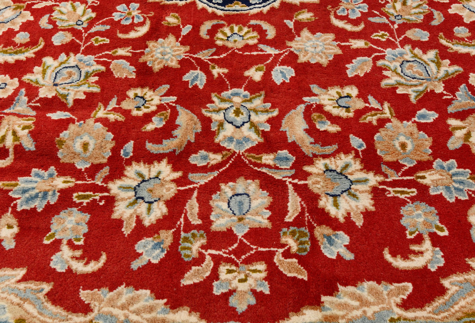 Vintage Traditional Floral 9X12 Kerman Persian Rug - 12