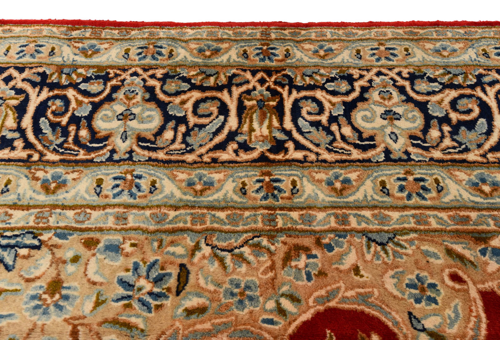 Vintage Traditional Floral 9X12 Kerman Persian Rug - 13