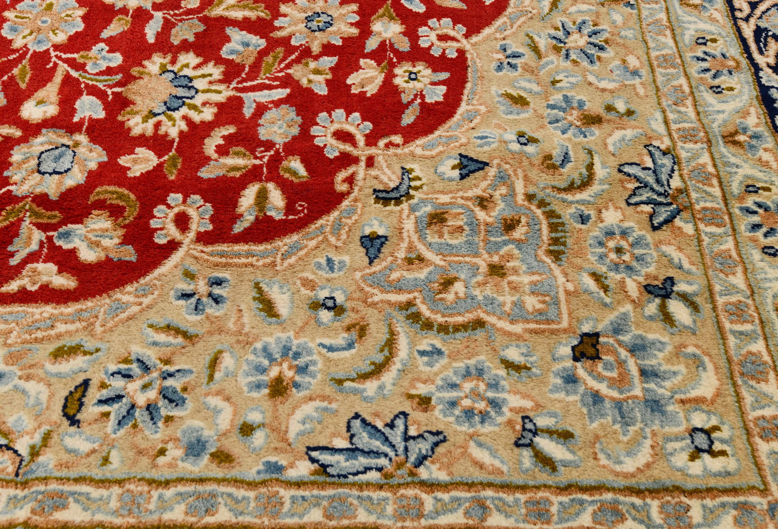 Vintage Traditional Floral 9X12 Kerman Persian Rug - 15