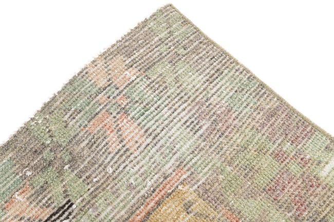 3'9'' x 10'11'' Turkish Vintage Runner Rug - 4383 - 14