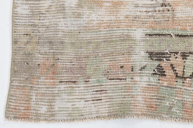 3'9'' x 10'11'' Turkish Vintage Runner Rug - 4383 - 15