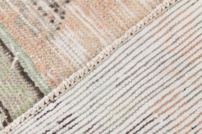 3'9'' x 10'11'' Turkish Vintage Runner Rug - 4383 - 19