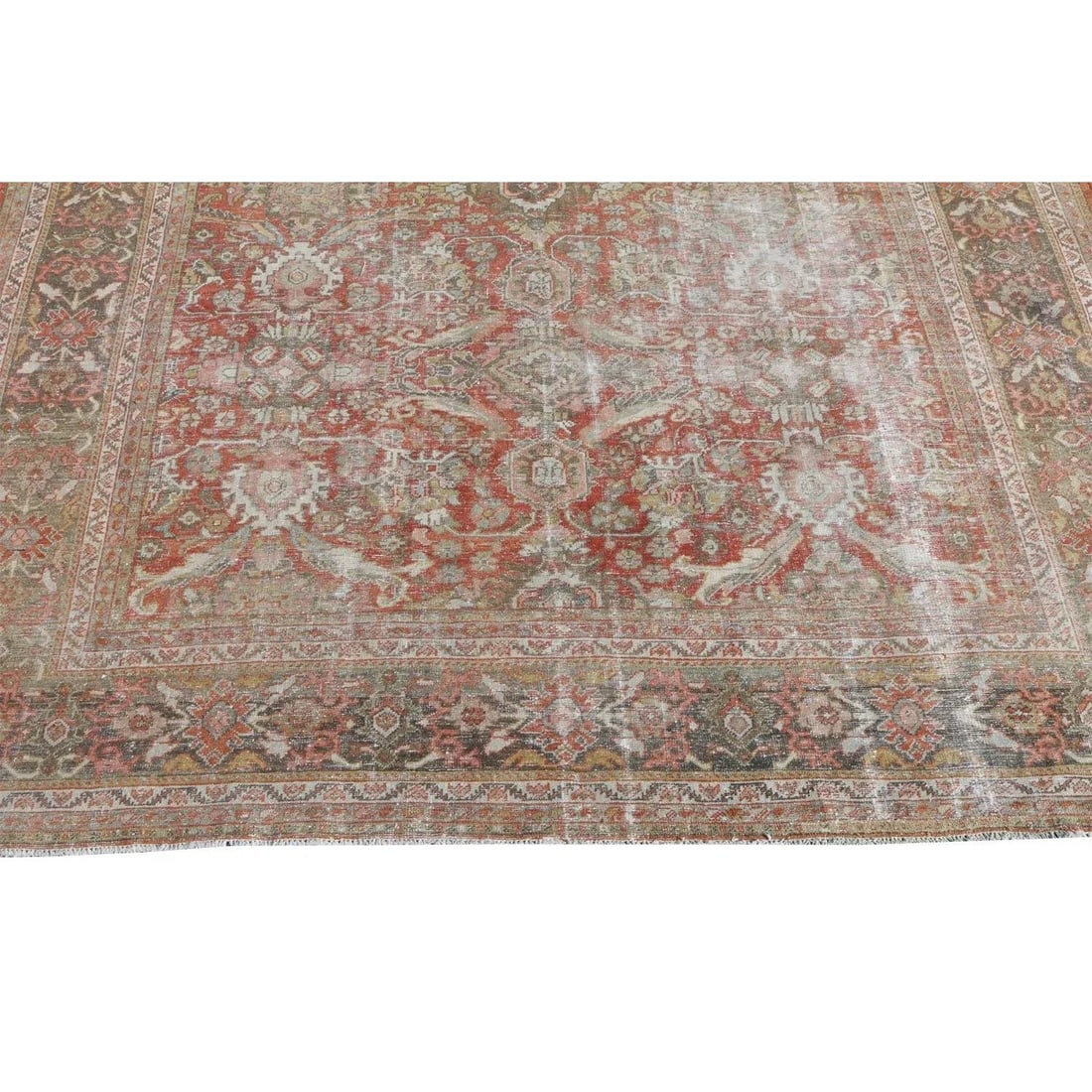 Antique Mahal Carpet - 4