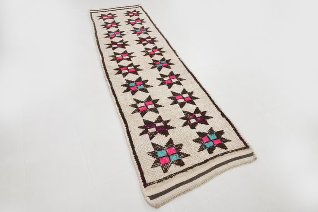 2'11'' x 10'5'' Vintage Wool Runner Rug - 20678 - 18
